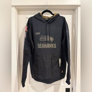 Brand New Men’s Seahawks Military Sweatshirt- size 2XL fits like XL